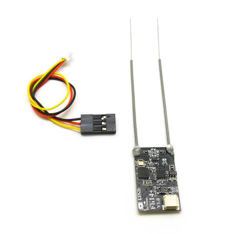 Fli14 Plus AFHDS 2A IBUS Receiver With Real Time RSSI Output On Screen Display For FPV Drones and RTF Flight Telemetry