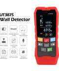 Grab And Go Four In One Wall Scanner Finding Hidden Wood Studs Live AC Wires And Metal Objects With Dead On Depth Display Lightweight design and features.