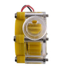 Front view of Water Flow Generator Kit Three Pack 12V Regulated Micro Type Hydro Generator with durable rust-resistant build.