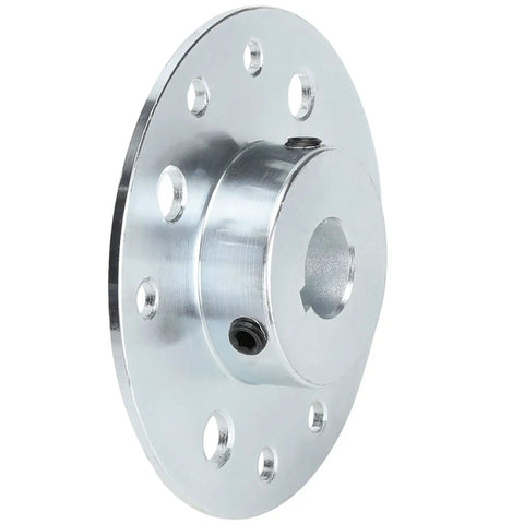 Go Kart Sprocket Hub Replacement With Three Quarter Inch Bore And Three Sixteenth Inch Keyway Hardware Kit Included Compatible With Drift Trikes Mini Bikes Dune Buggies Quad ATVs And Rear Axle Brake Drums Heavy Duty Steel Mounting