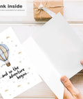 Hot Air Balloon Adventure Baby Shower Card For New Parents Funny Congratulations Card Blank Inside 8x5.3 Inch Size With Envelope