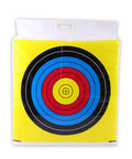 Weatherproof Archery Target Bag Cover For Outdoor Range And Backyard Practice, Heavy Duty Replacement Target Bag, colorful bullseye pattern