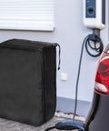 Tough As Nails EV Charger Cover For Wall Mounted Charging Stations made from oxford cloth, protecting EV charger in garage.