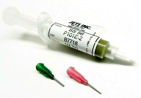 Silver Solder Paste For Jewelry Making And Fixes, E Soft To Hard, Easy To Use 1/4 Troy Ounce Syringe with 56-75% silver content