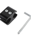 Alloy Wheelchair Pipe Clamp Multi Use Umbrella Stand Footrest Mount and Accessories Adjustable Clamp with Wrench