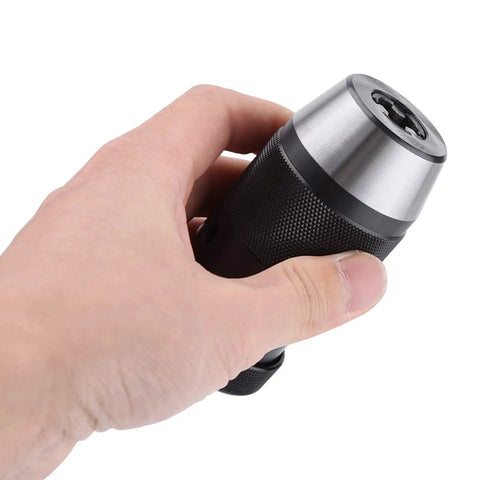 Killer Grip Keyless Drill Chuck 0 To 13 Mm With Half Inch Thread And B16 Taper Self Tightening Steel Mount For Lathe No Fuss Operation Straight Up Quality Gear