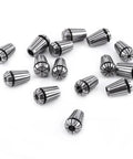 Get This Sweet ER20 Spring Collet Set With 15 Pieces For Your CNC Engraving Machine And Milling Lathe Tools featuring 15 precision collets.
