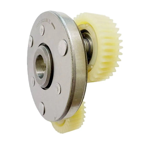 36T Nylon Clutch Gear Kit for Left Side Electric Bike Hub Motors, showing 38mm planetary gear with beefy torque design