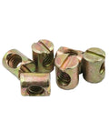 Durable M5 M6 M8 Furniture Barrel Bolts Set With Cross Dowel Nuts Slotted and Phillips Head Options for DIY Friendly Easy Install