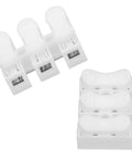 Pro Grade Heavy Duty Quick Connector Cable Clamp Terminal Block With Spring Steel Contacts, Flame Retardant Engineering Plastic Housing.