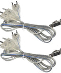 Pro Grade Fencing Body Cords For Foil And Saber, Transparent PVC Copper Wire Hand Line Clamp Cable, 50 Cm Sport Equipment