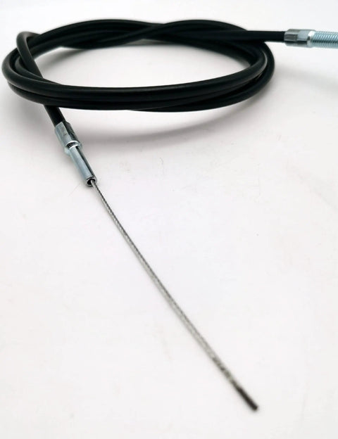 Stainless 71 Inch Throttle Cable for Go Kart Predator 212cc with two end fittings, durable 304 stainless steel construction.