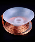 4Pcs 3.5mm Desoldering Braid Solder Removal Wick Wire Kit 1.5m Long for PCB Cleaning and Repair shown coiled on dispenser