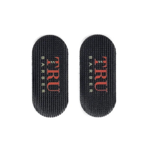 Hair Grippers Three Color Bundle Set Six Pieces For Men And Women Salon And Barber Styling No Slip Holders. Two black hair grippers.