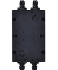 Outdoor Solar Disconnect Switch 32 Amp DC 1200V Four Pole Isolator with IP66 Weatherproof Enclosure, Flame Retardant PC Plus ABS Case