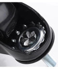 Close-up of Heavy Duty Furniture Casters 4 Pack, 120 Kg Capacity, 1.5 Inch (40 Mm) 360 Swivel Screw Caster Wheels with rubber protection