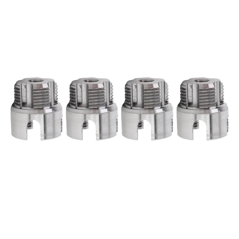 LiebeWH Pipe Threader Set G3/4 With 1/4 Inch Hex Shank For High Hardness Alloy Steel Cutting, set of four steel cutters.
