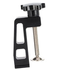 Built Tough Woodworking Fixture Clamps Aluminum Alloy Stainless Steel Grip Jigs For Router Table Saw Bench 45 And 75 Degree Angles close-up view