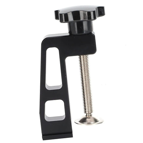 Built Tough Woodworking Fixture Clamps Aluminum Alloy Stainless Steel Grip Jigs For Router Table Saw Bench 45 And 75 Degree Angles close-up view