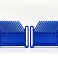 Stackable Featherboard Safety Tool For Table Saws, Router Tables And Band Saws With Miter Slots, set of 2 in blue polymer
