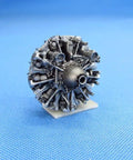 Close-up of engine part from Gloster Gladiator 1/48 Scale Model Kit With Resin Exterior Details And Aircraft Accessories