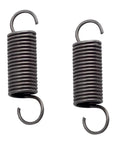 Pair Of Heavy Duty Steel Recliner Springs Featuring Half Inch Tension Coils, 2.5 inch in length for furniture repairs.