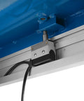 Close-up of hydraulic mechanism for Heavy Duty Wireless Hydraulic Lift Table With 4400 Lbs Capacity, Big 51 Inch Platform, 41 Inch Rise Height.