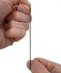 Hands holding 8 meter physics string for inclined planes and pulleys with Hall's carriages pendulums force tables Newton's laws Doppler effect