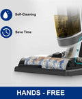 Roller Brush Replacement Set For iFloor 3 And Floor One S3 Cordless Wet Dry Vacuum shown with self-cleaning feature