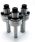 Heavy Duty Collet Chuck Holder C20-25 With FMB22-27 Face Milling Setup showing C12, C16, C20 FMB22 tool holders for precision cutting.