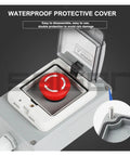 Heavy Duty Explosion Proof Push Button Control Box For Harsh Environments, waterproof junction box with emergency stop button and protective cover