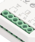 Close-up of wiring panel on WiFi Door Controller With Voice Control Remote Kit Real Time Monitoring App For Home Store Warehouse 100-240V
