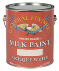 Water Based Milk Paint In Antique White 1 Gallon Self Sealing Finish No Topcoat Needed Durable For Cabinets Furniture And DIY Projects