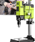 6 Speed Bench Drill Press With 13mm Stainless Steel Chuck For Wood And Metal Drilling, precision workbench drill machine with 60mm head stroke.