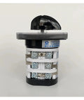Multi Position Changeover Rotary Cam Switch 0 To 7 Positions Three Poles Three Stages 660V 32A Silver Contacts 12 Terminals