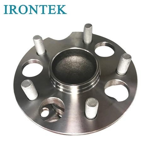 Close-up of rear wheel bearing and hub assembly with ABS for Lexus RX330 RX350 and Toyota Highlander 2004 2009 passenger side, 5 lug.