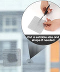 Black Self Adhesive Window Screen Repair Kit With Mesh Patch Tape Four Size Options For Screens And Drain Holes Easy Do It Yourself Fix