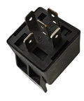 No Sweat Fix Perfect Swap 34052 34052GT 12V SPDT Timer Relay, a durable black relay with metal pins for Genie GS S lifts.