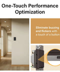 Radiant 150-Watt Dimmer Light Switch for Dimmable LEDs, No-Fuss Flicker-Free Performance, Single-Pole and 3-Way Compatibility, 120V, RHL153PDB, Dark Bronze wall switch in hallway