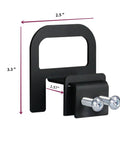 Heavy Duty Anti Slide Mattress Brackets Set Of 6 Adjustable Steel Bed Frame Stops Rock Solid Non Slip Grips with dimensions.