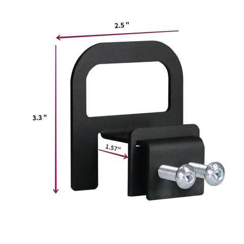 Heavy Duty Anti Slide Mattress Brackets Set Of 6 Adjustable Steel Bed Frame Stops Rock Solid Non Slip Grips with dimensions.