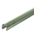 Stainless Steel Sliding Patio Door Repair Track Cap For 48 Inch Aluminum Tracks One Quarter Inch Thick Replacement Part Set Of 2