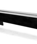 Heavy Duty Cast Iron Wood Lathe Bed Extension showing 23.6 inch extension for twelve by eighteen inch rigs.