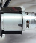 Close-up of Pair 12V Gearbox And Motor For Motion T And Action W Left And Right Fits Yamaha Raptor 700R ATV Honda Talon UTV