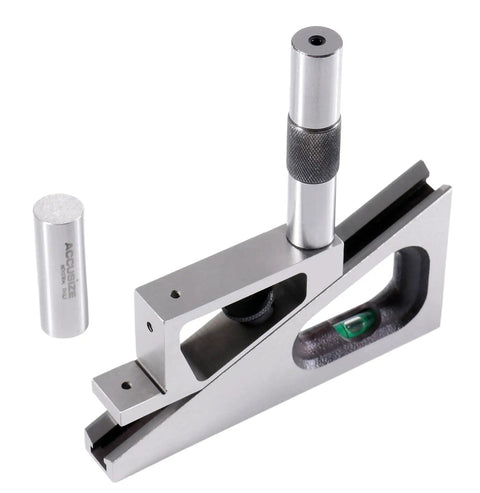 Planer And Shaper Gage For Milling Setup With Solid Tool Settings, Extra Tapped Holes, Precision Level, 1 and 3 Inch Extension Posts