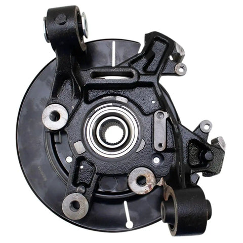 Close-up of Rear Wheel Bearing And Hub Assembly With Knuckle Kit for Ford Explorer 2006 2010 and Explorer Sport Trac 2007 2010.