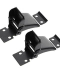 Heavy Duty Stainless Steel Hasp Buckle Toggle Latch Replacement 2 Pack For Storage Boxes Cabinets And Tool Boxes Black Easy Install
