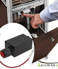 Electronic Push Button Pulse Igniter With Glass Tube 14 Inch Cable And Controller Box For Patio Heaters application