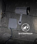 IP65 Weatherproof Junction Box For Outdoor Electronics Enclosures Made Of ABS Plastic under rain, mounted on wall