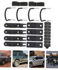 Rooftop Cargo Carrier Bolt Mounting Fitting And Roof Rack Clamps For Roof Box Quick Installation Long Lasting Durable Van Car Luggage Carrier Upgrade